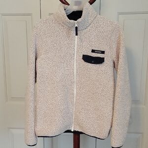 Columbia Beige Sherpa Fleece Jacket (M)